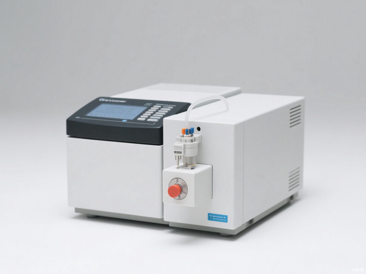 中科精仪 IC-5000 离子色谱仪产品图，含泵、抑制器与电导检测器模块