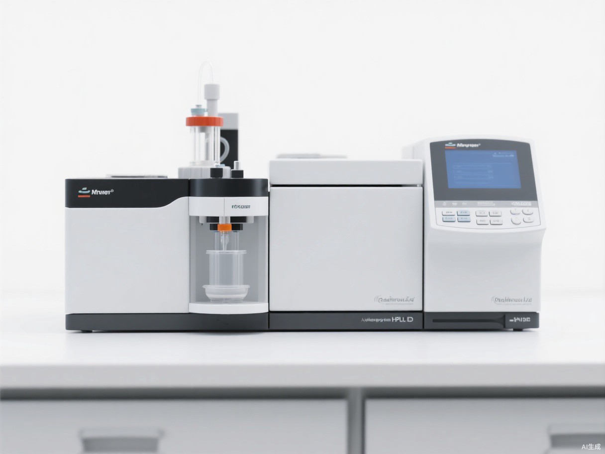 中科精仪 LC-3000 高效液相色谱仪产品图，含泵、柱温箱与检测器模块堆叠